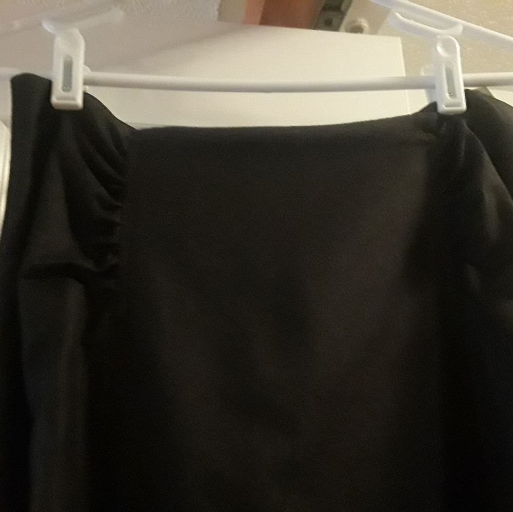 Beth Bowley dark grey pencil skirt